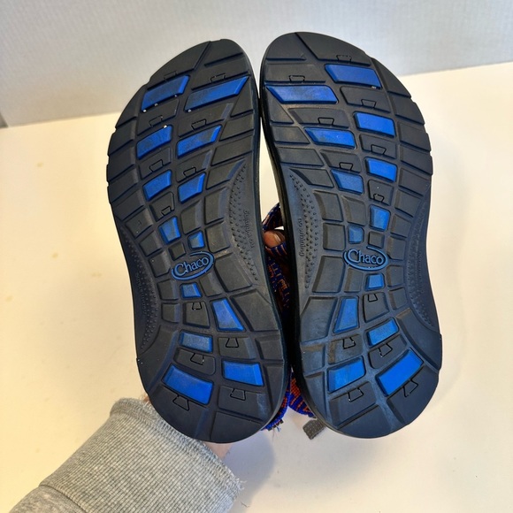 Chaco Unisex Bid Kid's ZX/1 Ecotread Sandals - Barrez Royal Size 4.0 - Picture 11 of 11